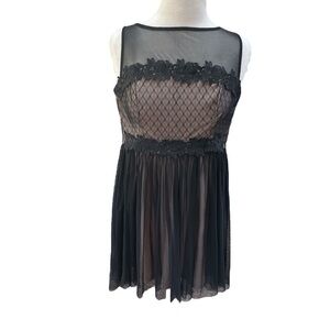 Nikibiki Mini Dress - Black and Pink